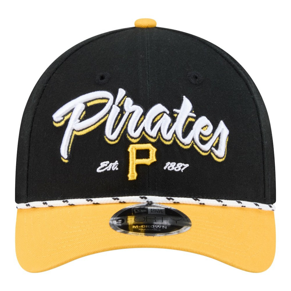 MLB Pittsburgh Pirates New Era Team Loyal 9FORTY M-Crown Adjustable Hat