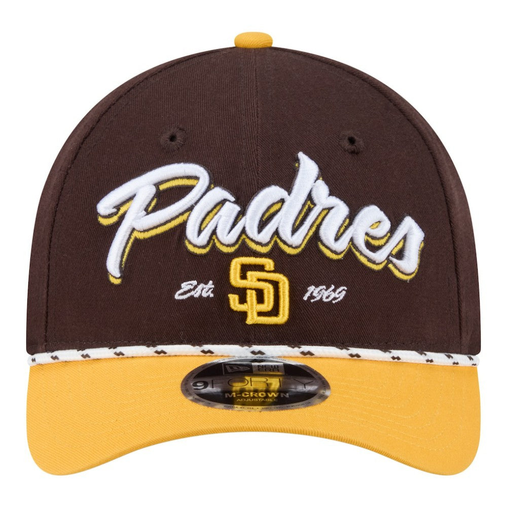 MLB San Diego Padres New Era Team Loyal 9FORTY M-Crown Adjustable Hat