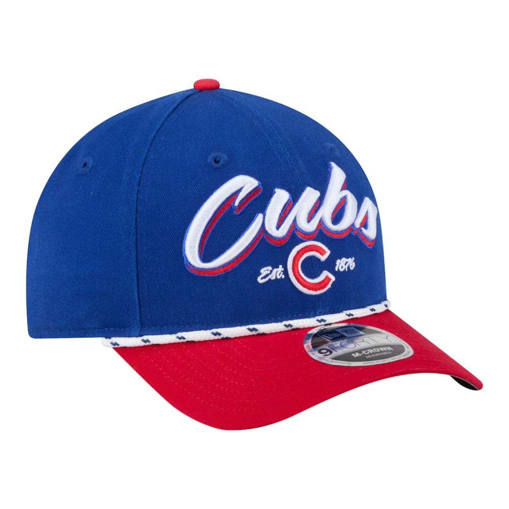 MLB Chicago Cubs New Era Team Loyal 9FORTY M-Crown Adjustable Hat