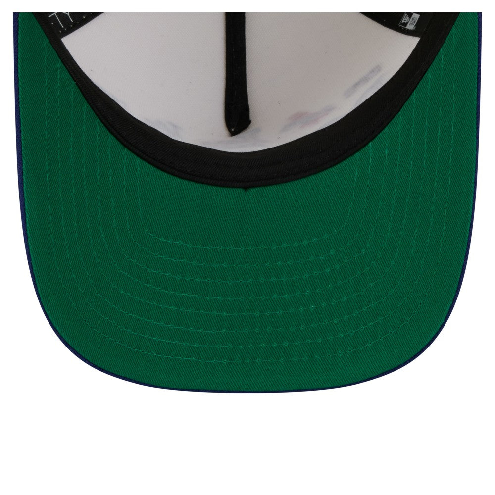 MLB Los Angeles Dodgers New Era Throwback Tri-Hit A-Frame 9FIFTY Adjustable Hat