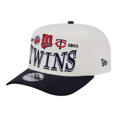 MLB Minnesota Twins New Era Throwback Tri-Hit A-Frame 9FIFTY Adjustable Hat