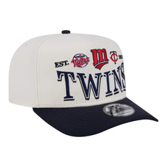 MLB Minnesota Twins New Era Throwback Tri-Hit A-Frame 9FIFTY Adjustable Hat