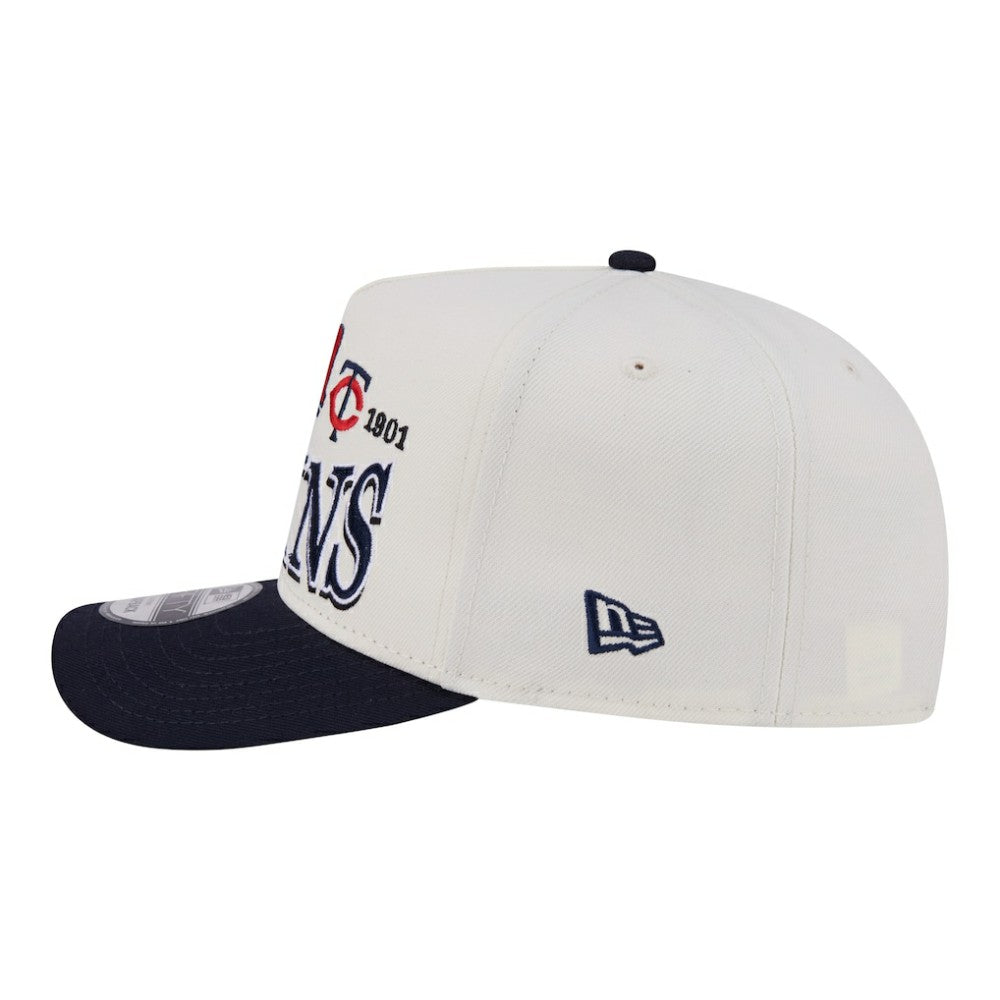 MLB Minnesota Twins New Era Throwback Tri-Hit A-Frame 9FIFTY Adjustable Hat