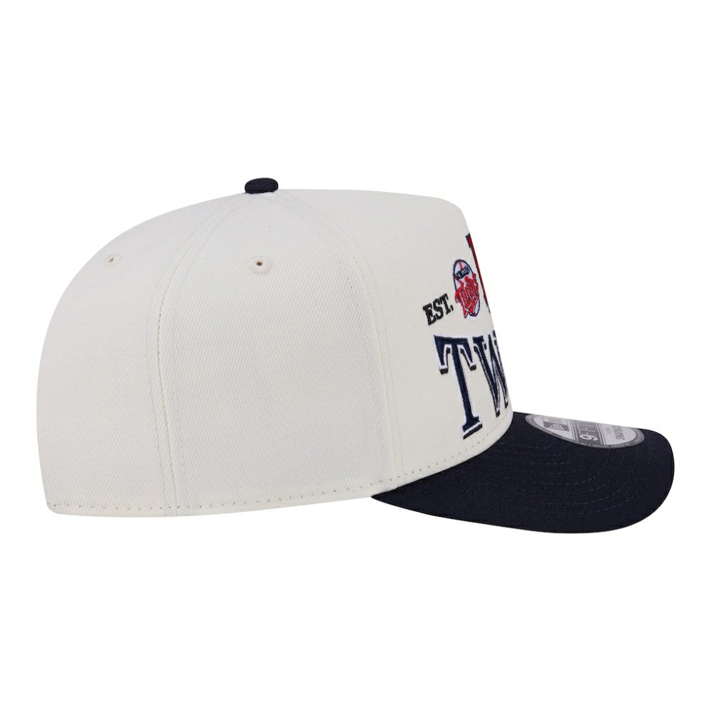 MLB Minnesota Twins New Era Throwback Tri-Hit A-Frame 9FIFTY Adjustable Hat