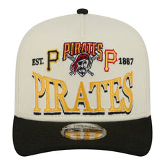 MLB Pittsburgh Pirates New Era Throwback Tri-Hit A-Frame 9FIFTY Adjustable Hat