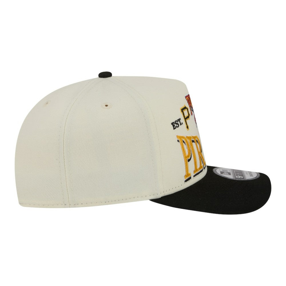 MLB Pittsburgh Pirates New Era Throwback Tri-Hit A-Frame 9FIFTY Adjustable Hat