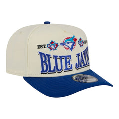 MLB Toronto Blue Jays New Era Throwback Tri-Hit A-Frame 9FIFTY Adjustable Hat