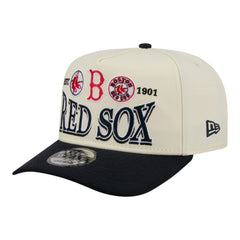 MLB Boston Red Sox New Era Throwback Tri-Hit A-Frame 9FIFTY Adjustable Hat