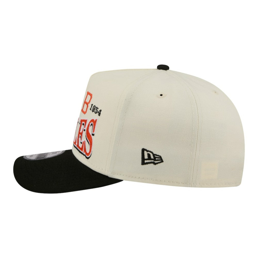 MLB Baltimore Orioles New Era Throwback Tri-Hit A-Frame 9FIFTY Adjustable Hat