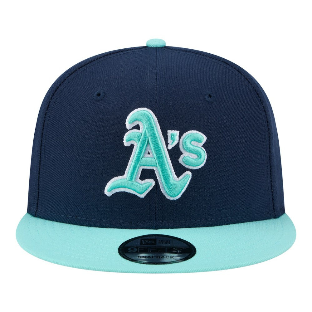 MLB Athletics New Era Two-Tone Color Pack 9FIFTY Snapback Hat