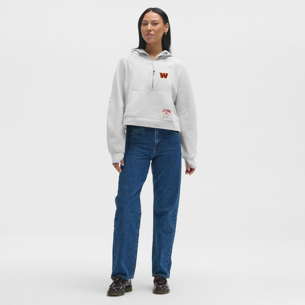lululemon Women's Scuba Oversized Half-Zip Hoodie - Washington Commanders