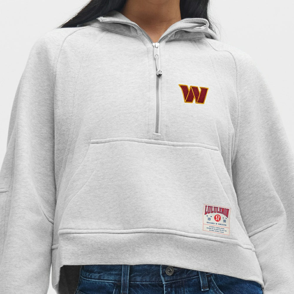 lululemon Women's Scuba Oversized Half-Zip Hoodie - Washington Commanders