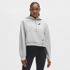 lululemon Women's Scuba Oversized Half-Zip Hoodie - Miami Dolphins