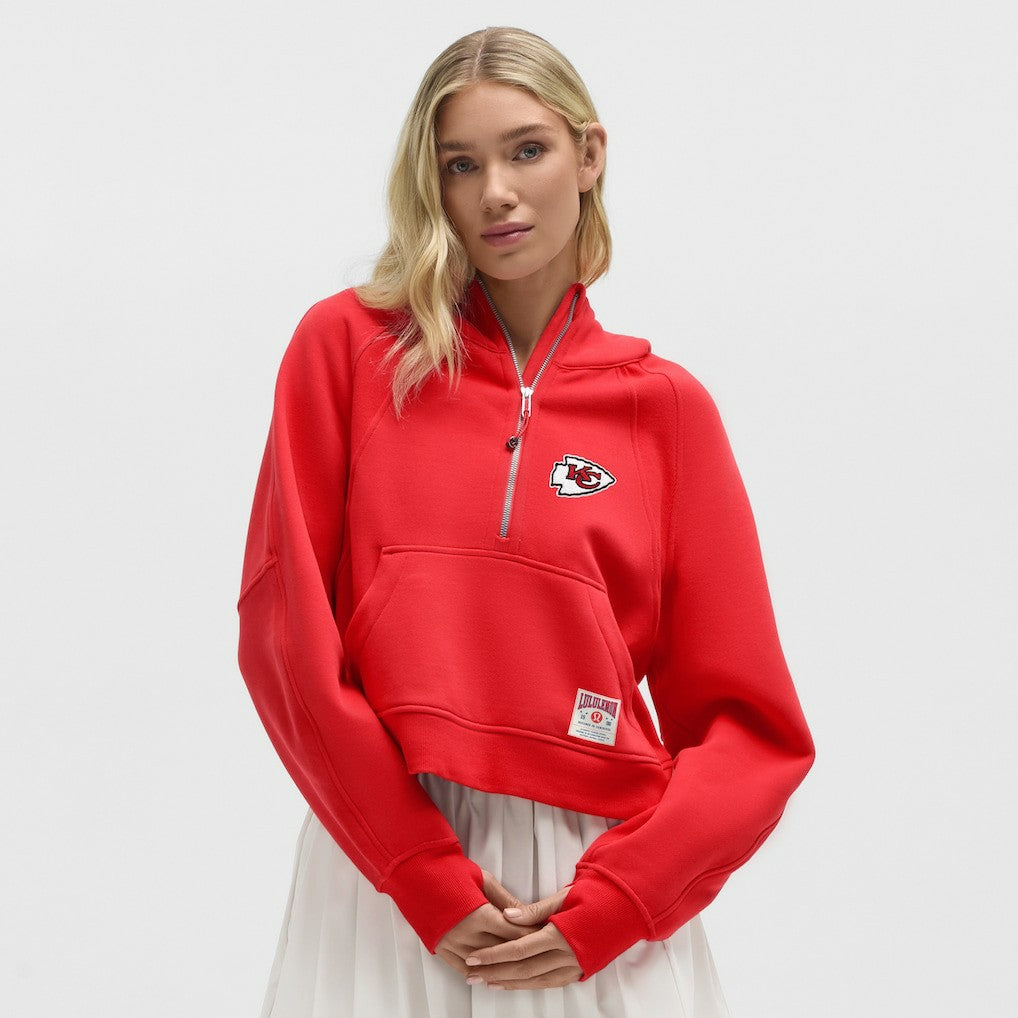 lululemon Women's Scuba Oversized Half-Zip Hoodie - Kansas City Chiefs