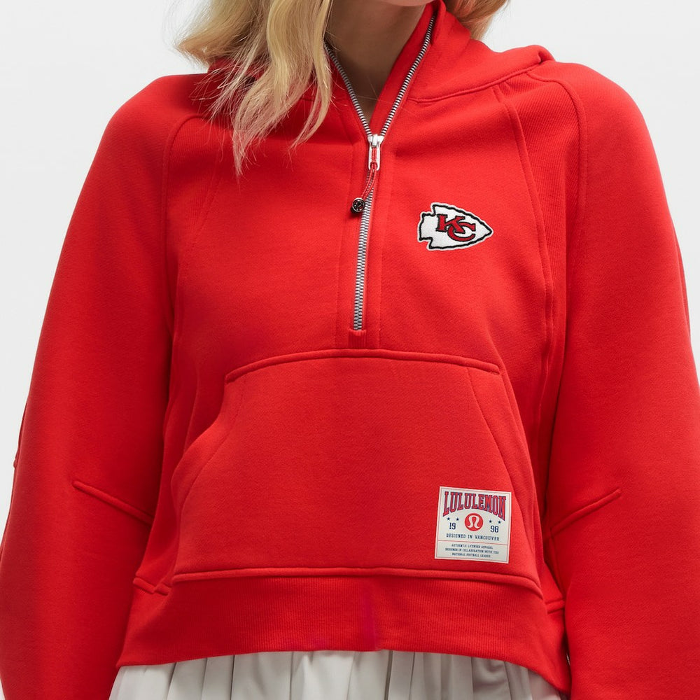 lululemon Women's Scuba Oversized Half-Zip Hoodie - Kansas City Chiefs