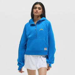 lululemon Women's Scuba Oversized Half-Zip Hoodie - Los Angeles Chargers
