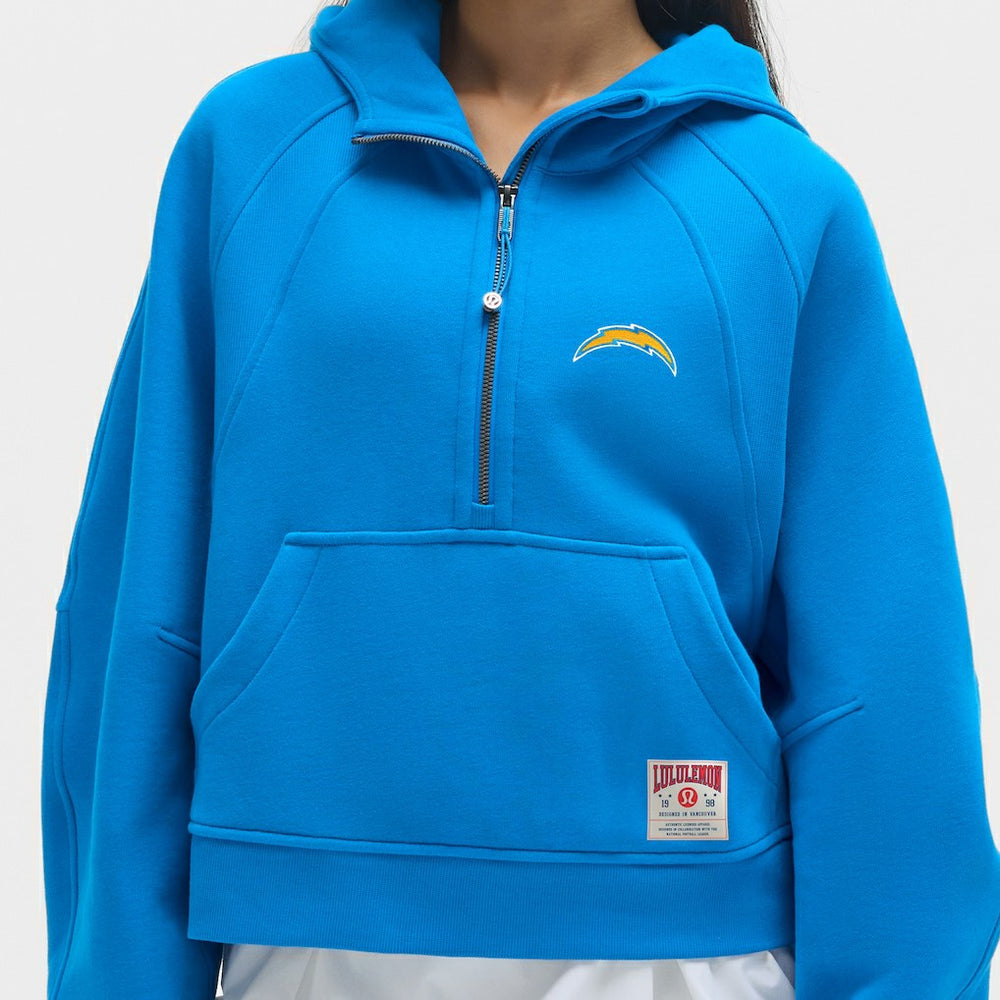 lululemon Women's Scuba Oversized Half-Zip Hoodie - Los Angeles Chargers