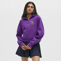lululemon Women's Scuba Oversized Half-Zip Hoodie - Minnesota Vikings