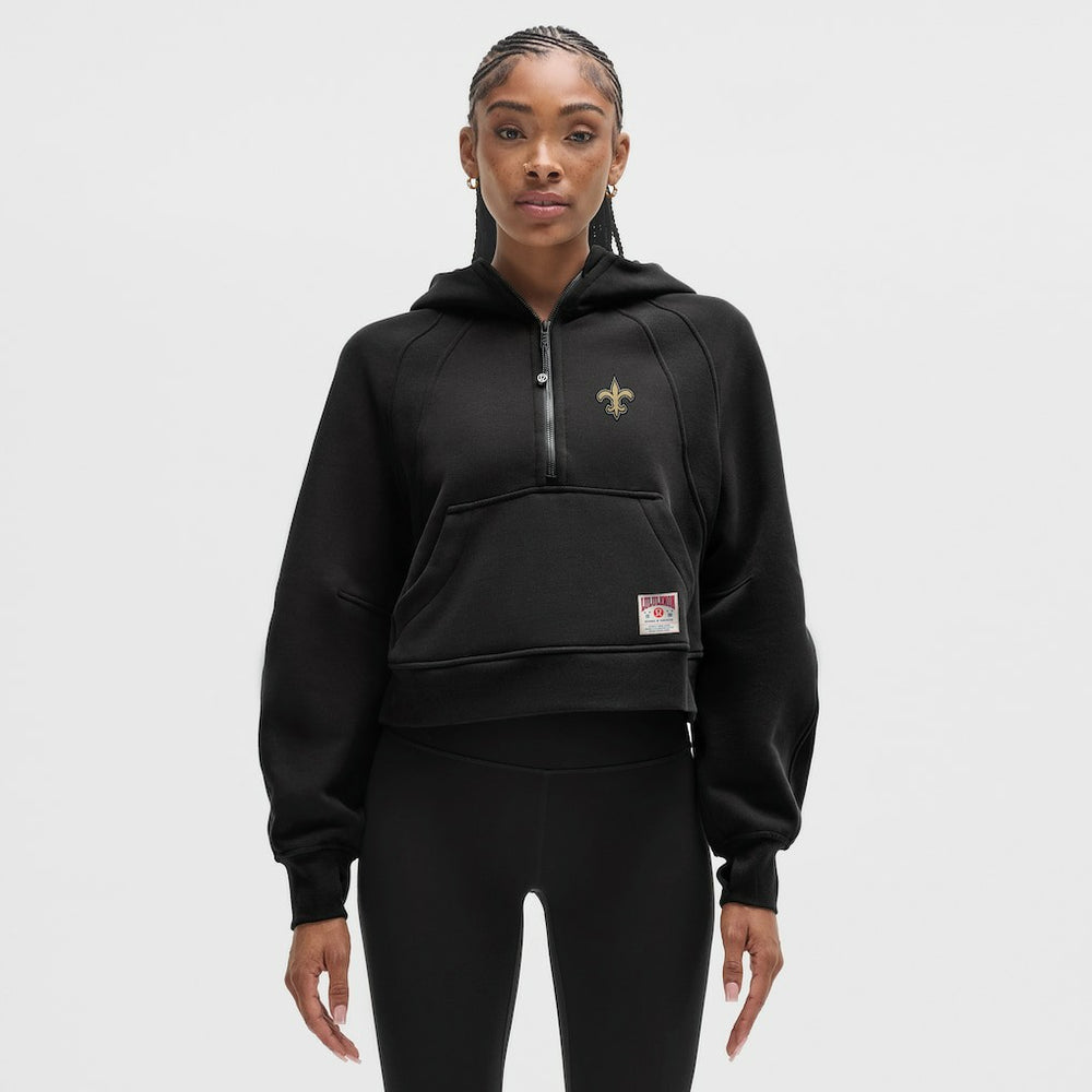 lululemon Women's Scuba Oversized Half-Zip Hoodie - New Orleans Saints