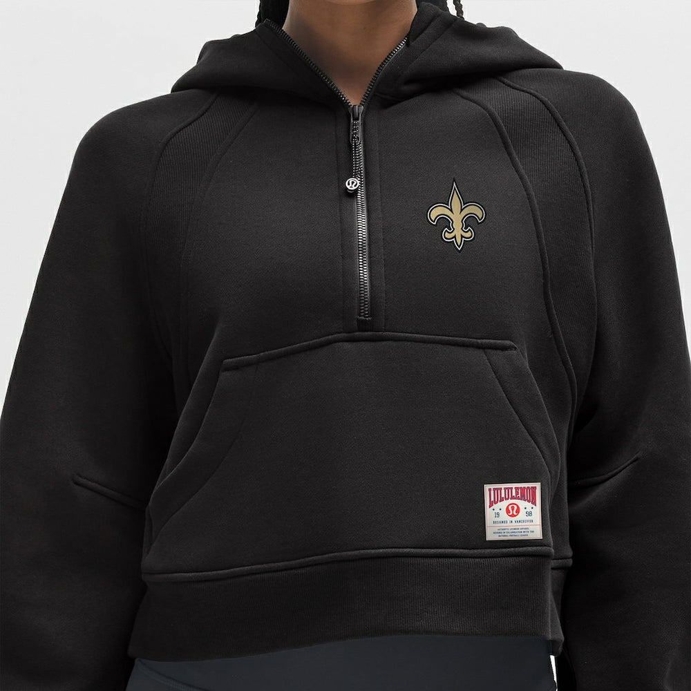 lululemon Women's Scuba Oversized Half-Zip Hoodie - New Orleans Saints
