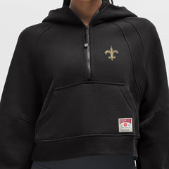 lululemon Women's Scuba Oversized Half-Zip Hoodie - New Orleans Saints