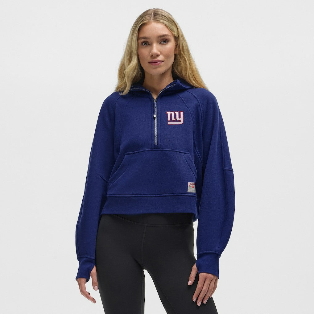 lululemon Women's Scuba Oversized Half-Zip Hoodie - New York Giants