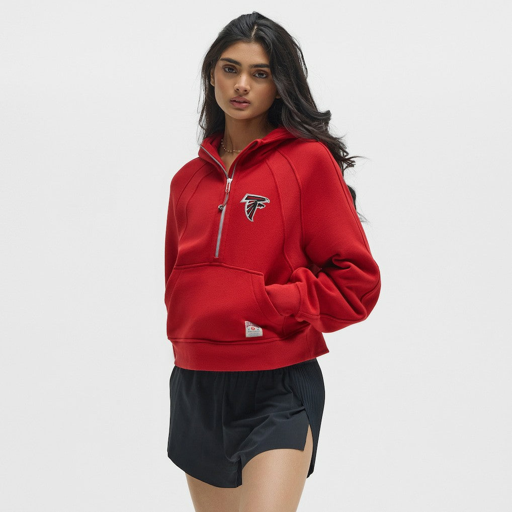 lululemon Women's Scuba Oversized Half-Zip Hoodie - Atlanta Falcons