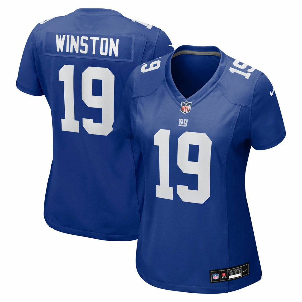 Jameis Winston  Women's Team Game Jersey - New York Giants