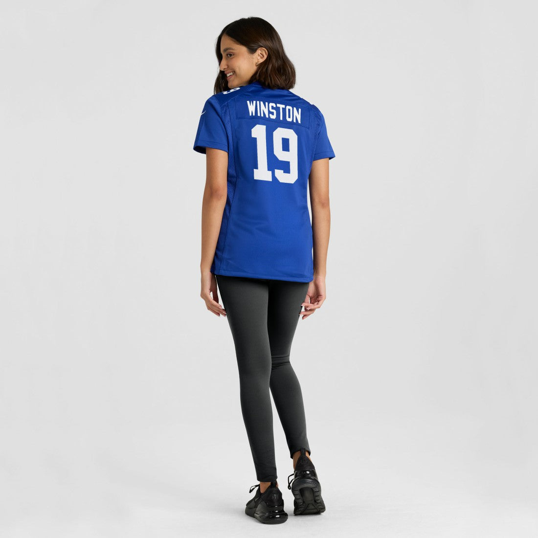 Jameis Winston  Women's Team Game Jersey - New York Giants
