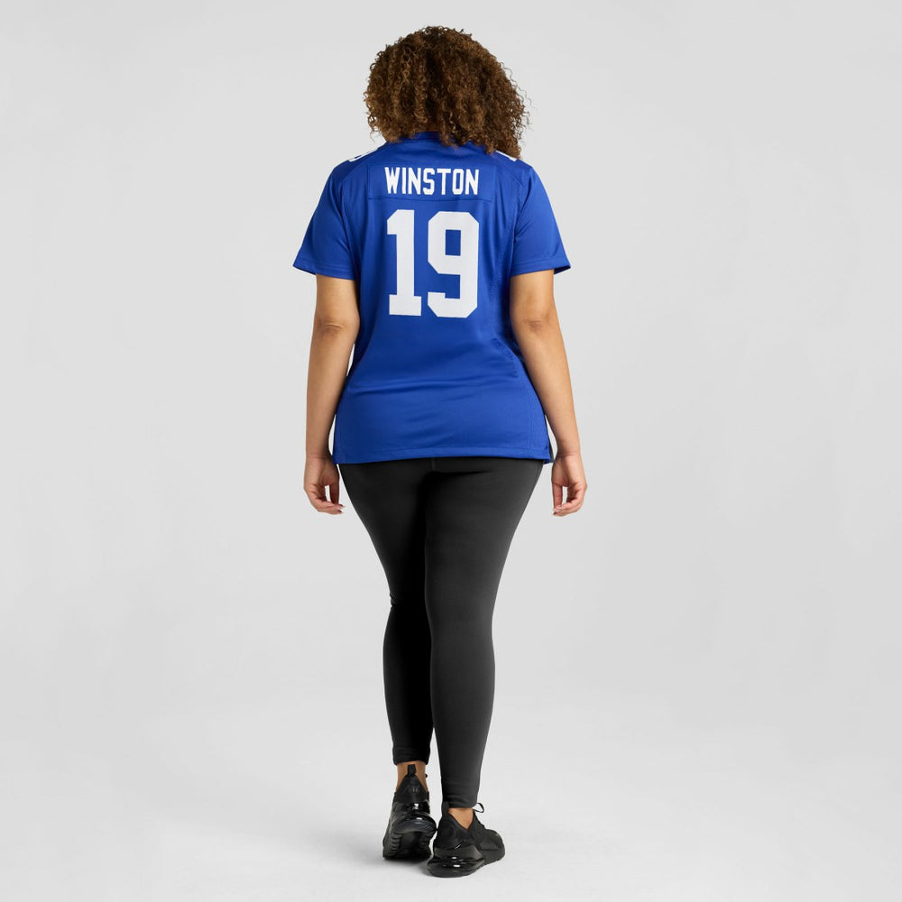 Jameis Winston  Women's Team Game Jersey - New York Giants