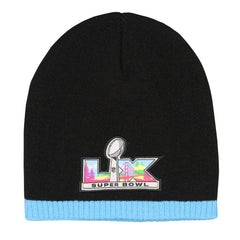 Super Bowl LX Outerstuff Youth Uncuffed Knit Hat - New England Patriots