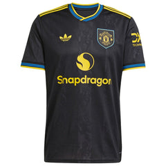 Manchester United 2025/26 Third Replica Jersey - Adidas Black