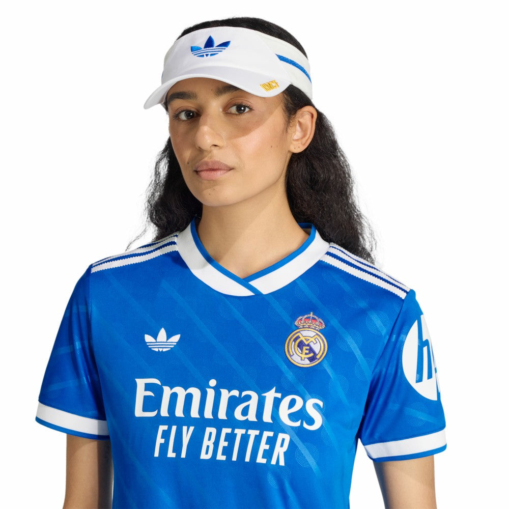 Real Madrid Women's 2025/26 Third Replica Jersey - Adidas Blue