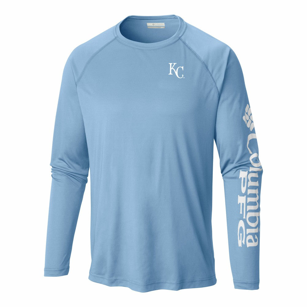 MLB Kansas City Royals Columbia Terminal Tackle Long Sleeve Shirt