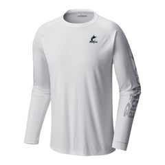 MLB Miami Marlins Columbia Terminal Tackle Long Sleeve Shirt