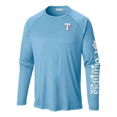 MLB Texas Rangers Columbia Terminal Tackle Long Sleeve Shirt