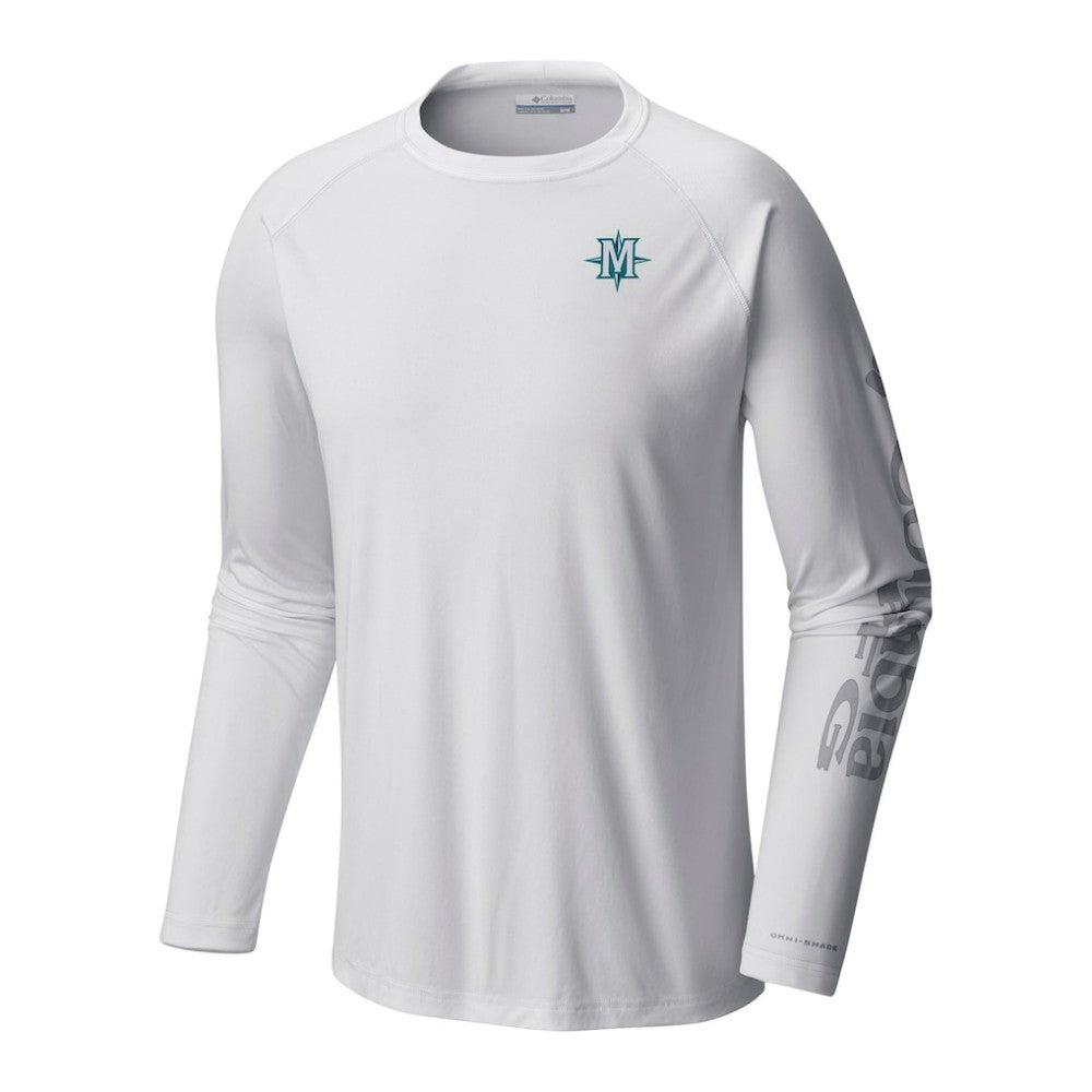 MLB Seattle Mariners Columbia Terminal Tackle Long Sleeve Shirt