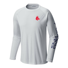MLB Boston Red Sox Columbia Terminal Tackle Long Sleeve Shirt