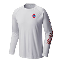 MLB Chicago Cubs Columbia Terminal Tackle Long Sleeve Shirt