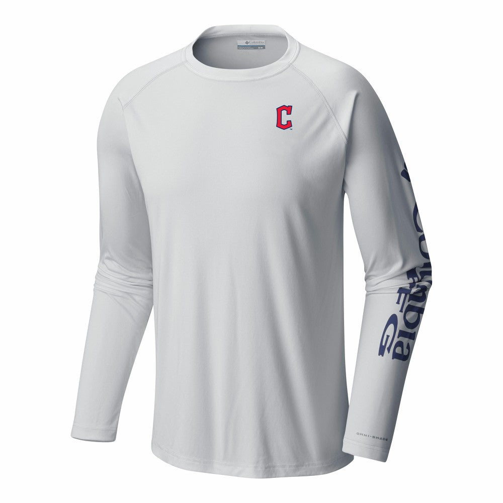 MLB Cleveland Guardians Columbia Terminal Tackle Long Sleeve Shirt
