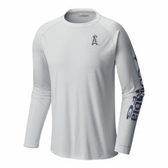 MLB Los Angeles Angels Columbia Terminal Tackle Long Sleeve Shirt
