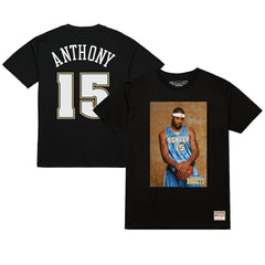 NBA Carmelo Anthony Denver Nuggets Rookie Photo Name & Number T-Shirt sale
