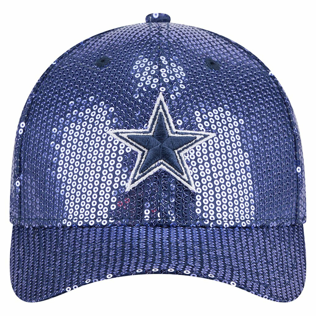 Women's Sequin 9FORTY Adjustable Hat - Dallas Cowboys