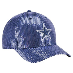 Women's Sequin 9FORTY Adjustable Hat - Dallas Cowboys