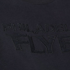 NHL Black Philadelphia Flyers Mitchell & Ness Phantom Fleece Crew Neck Sweatshirt