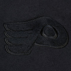 NHL Black Philadelphia Flyers Mitchell & Ness Phantom Fleece Crew Neck Sweatshirt