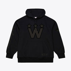 NHL Black Washington Capitals Mitchell & Ness Phantom Fleece Hoodie