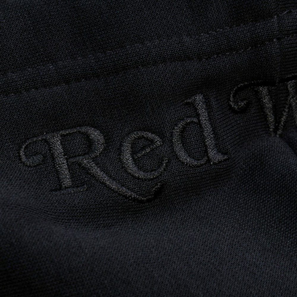 NHL Black Detroit Red Wings Mitchell & Ness Phantom Fleece Hoodie