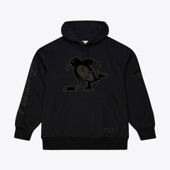 NHL Black Pittsburgh Penguins Mitchell & Ness Phantom Fleece Hoodie