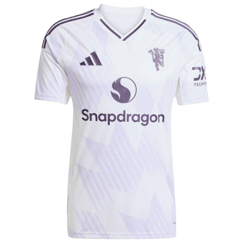 Alejandro Garnacho Manchester United 2025/26 Away Replica Player Jersey - Adidas White